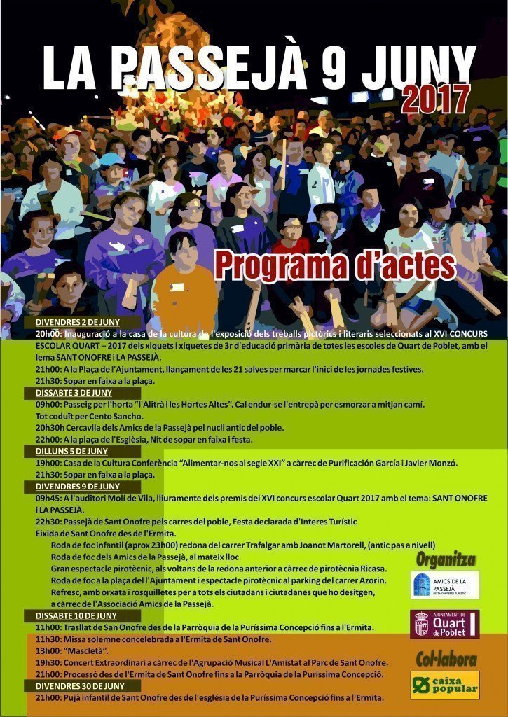 PROGRAMA PASSEJÀ 2017